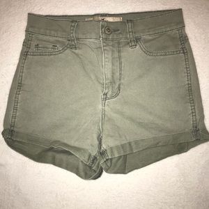 Olive Green Shorts